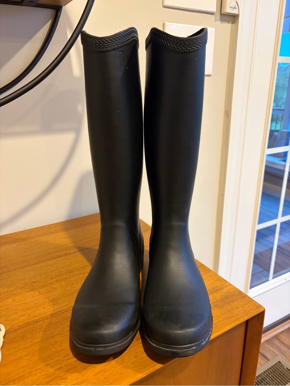Havaianas Black Women's Tall Rain Boots